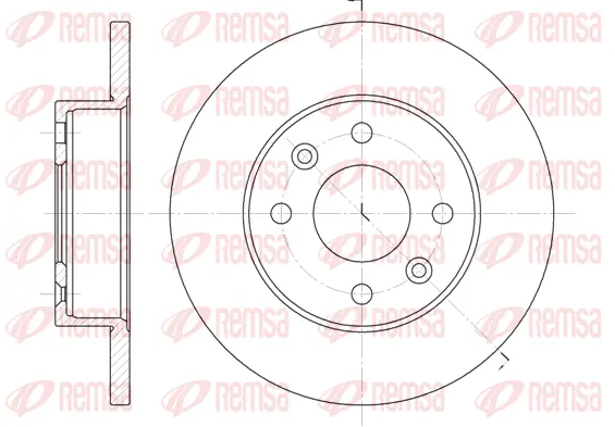 Brake Disc (6077 00)