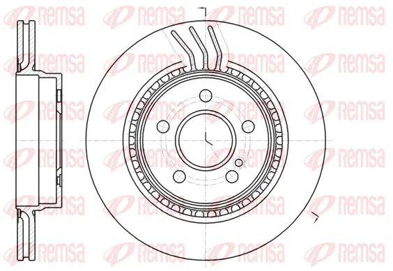 Brake Disc (61071 10)
