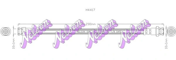 Brake Hose (H4417)