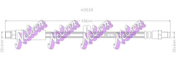Brake Hose (H3539)