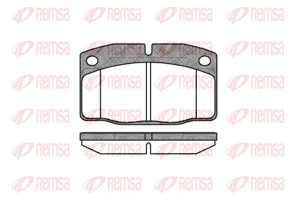Brake Pad Set, disc brake (0101 20)