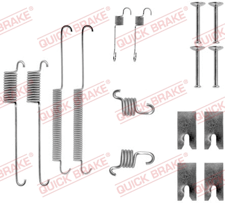 Accessory Kit, brake shoes (105-0732)