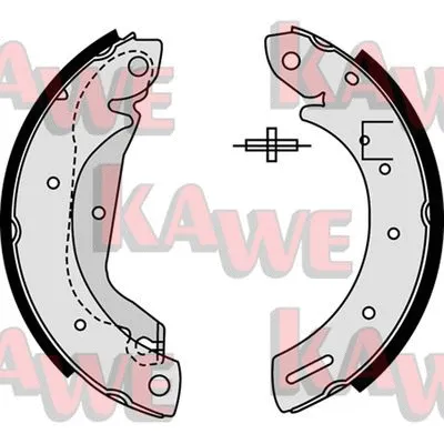 Brake Shoe Set (08500)