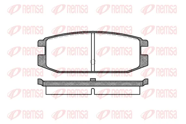 Brake Pad Set, disc brake (0217 00)