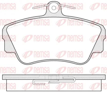 Brake Pad Set, disc brake (0309 00)