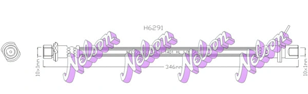 Brake Hose (H6291)