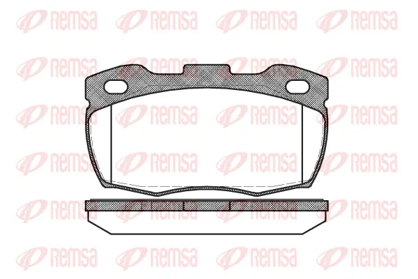 Brake Pad Set, disc brake (0266 10)