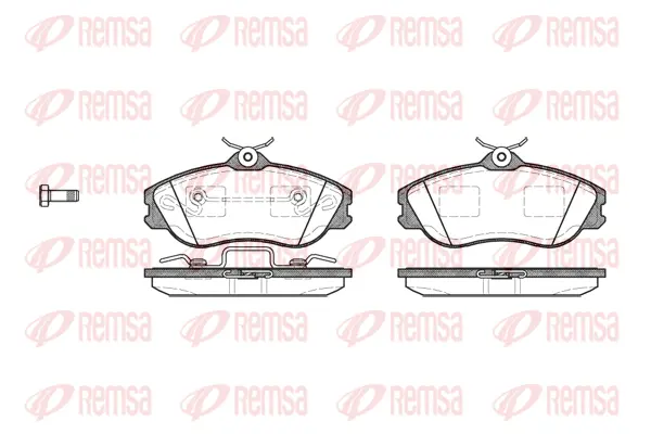Brake Pad Set, disc brake (0276 20)