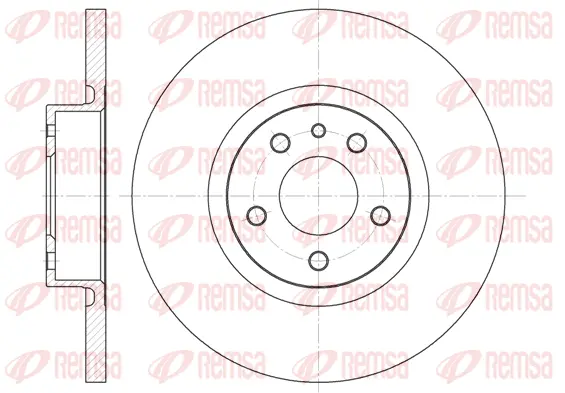 Brake Disc (6512 00)