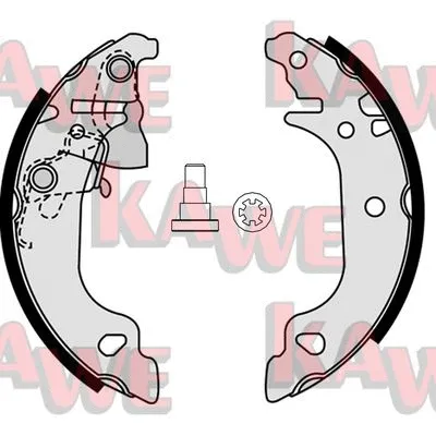 Brake Shoe Set (07920)