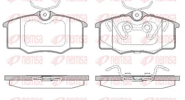 Brake Pad Set, disc brake (0846 20)