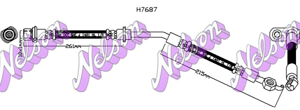 Brake Hose (H7687)