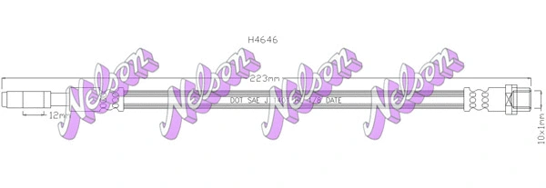 Brake Hose (H4646)