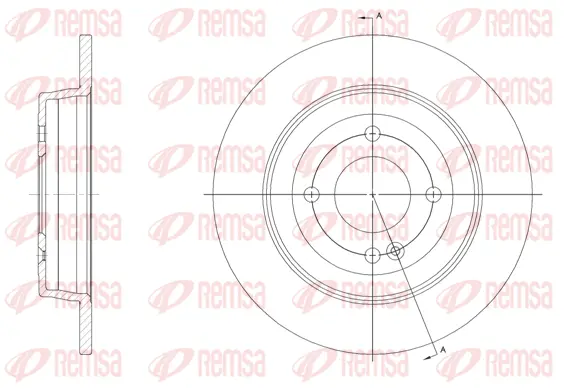 Brake Disc (61570 00)
