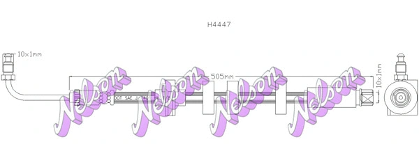 Brake Hose (H4447)