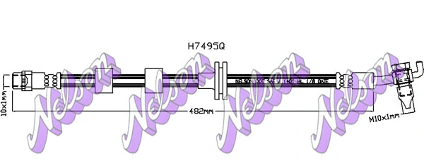 Brake Hose (H7495Q)