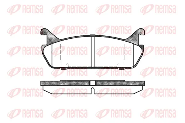 Brake Pad Set, disc brake (0329 00)