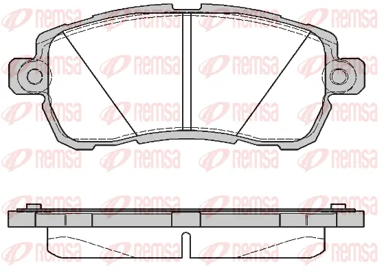 Brake Pad Set, disc brake (1728 00)
