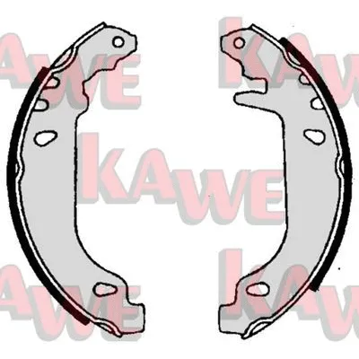 Brake Shoe Set (06020)