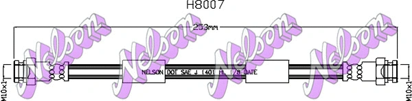 Brake Hose (H8007)