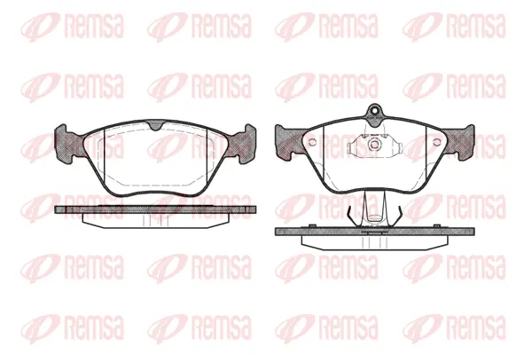 Brake Pad Set, disc brake (0468 00)