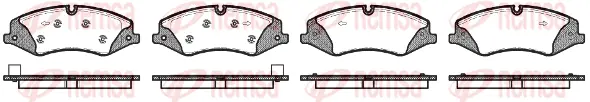 Brake Pad Set, disc brake (1409 10)