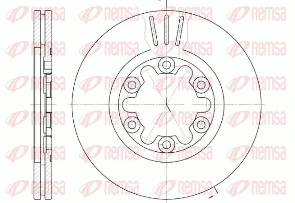 Brake Disc (6957 10)