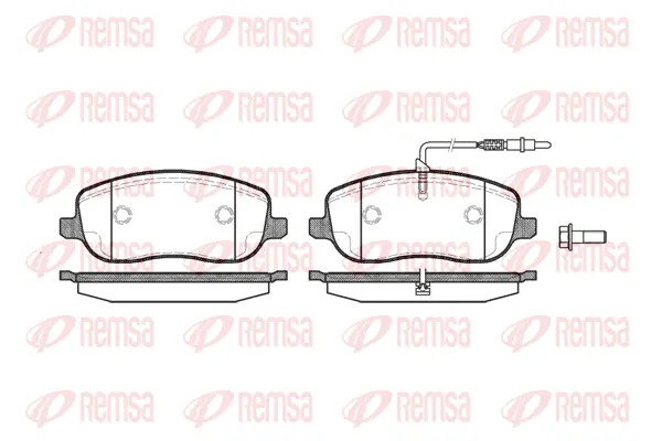 Brake Pad Set, disc brake (0879 12)
