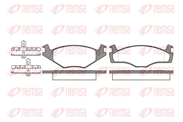 Brake Pad Set, disc brake (0171 10)