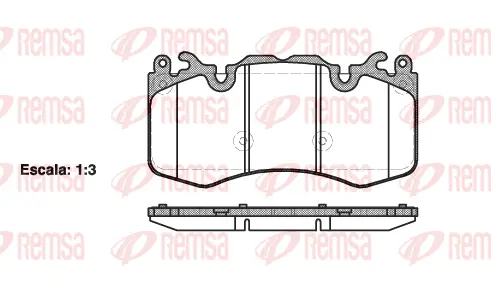 Brake Pad Set, disc brake (1410 00)