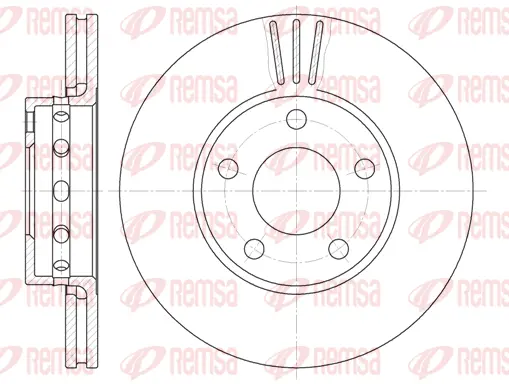 Brake Disc (6463 10)