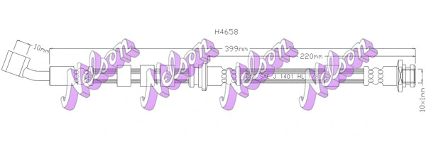 Brake Hose (H4658)