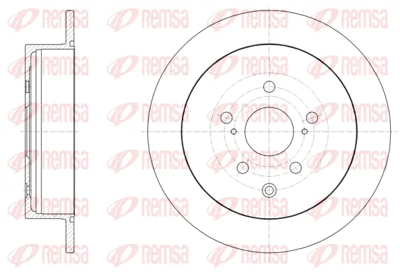 Brake Disc (61815 00)