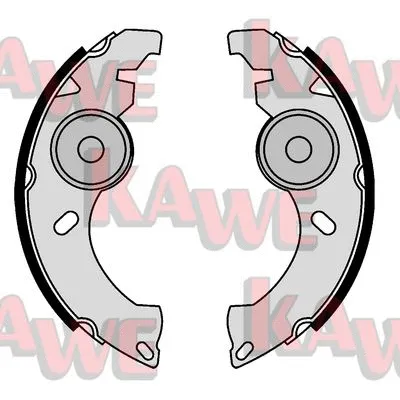 Brake Shoe Set (09040)