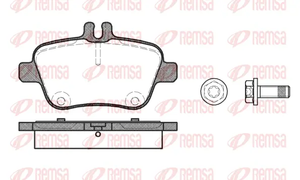 Brake Pad Set, disc brake (1477 00)
