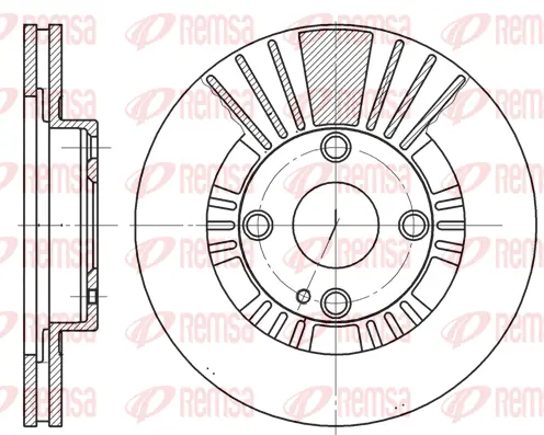 Brake Disc (6812 10)