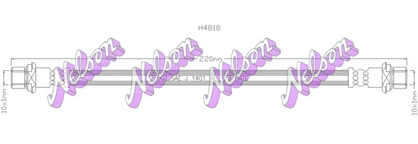 Brake Hose (H4818)