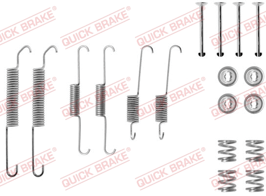 Accessory Kit, brake shoes (105-0590)
