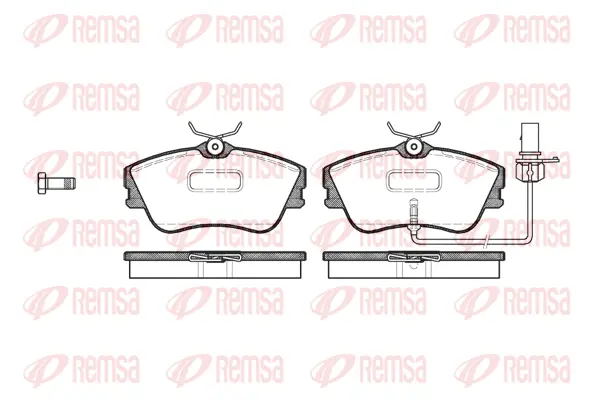 Brake Pad Set, disc brake (0480 21)
