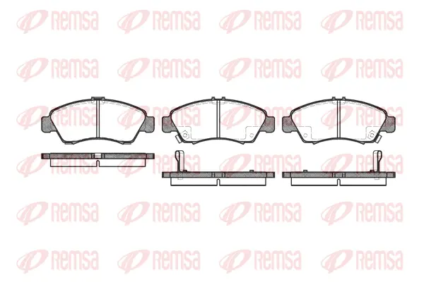 Brake Pad Set, disc brake (0419 02)