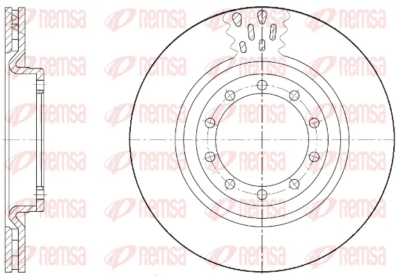 Brake Disc (61672 10)