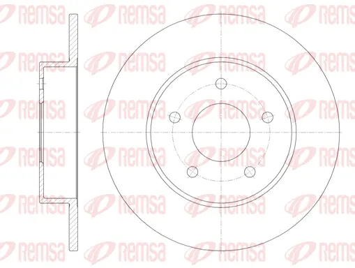 Brake Disc (6820 00)