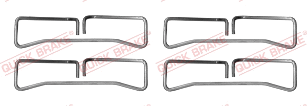 Accessory Kit, disc brake pad (109-1691)