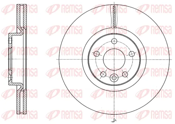 Brake Disc (61764 10)