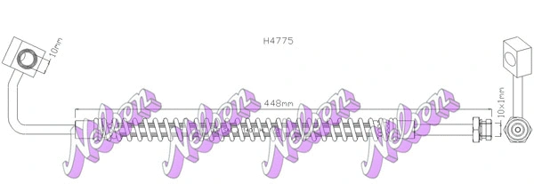 Brake Hose (H4775)