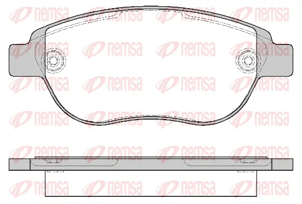 Brake Pad Set, disc brake (0841 00)