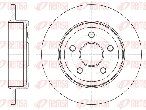 Brake Disc (61211 00)