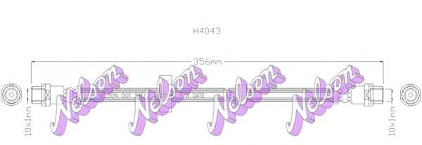 Brake Hose (H4043)