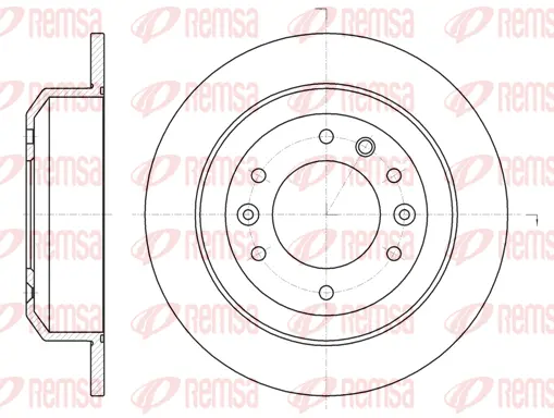 Brake Disc (61027 00)