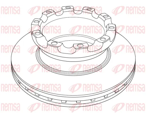 Brake Disc (NCA1225.20)